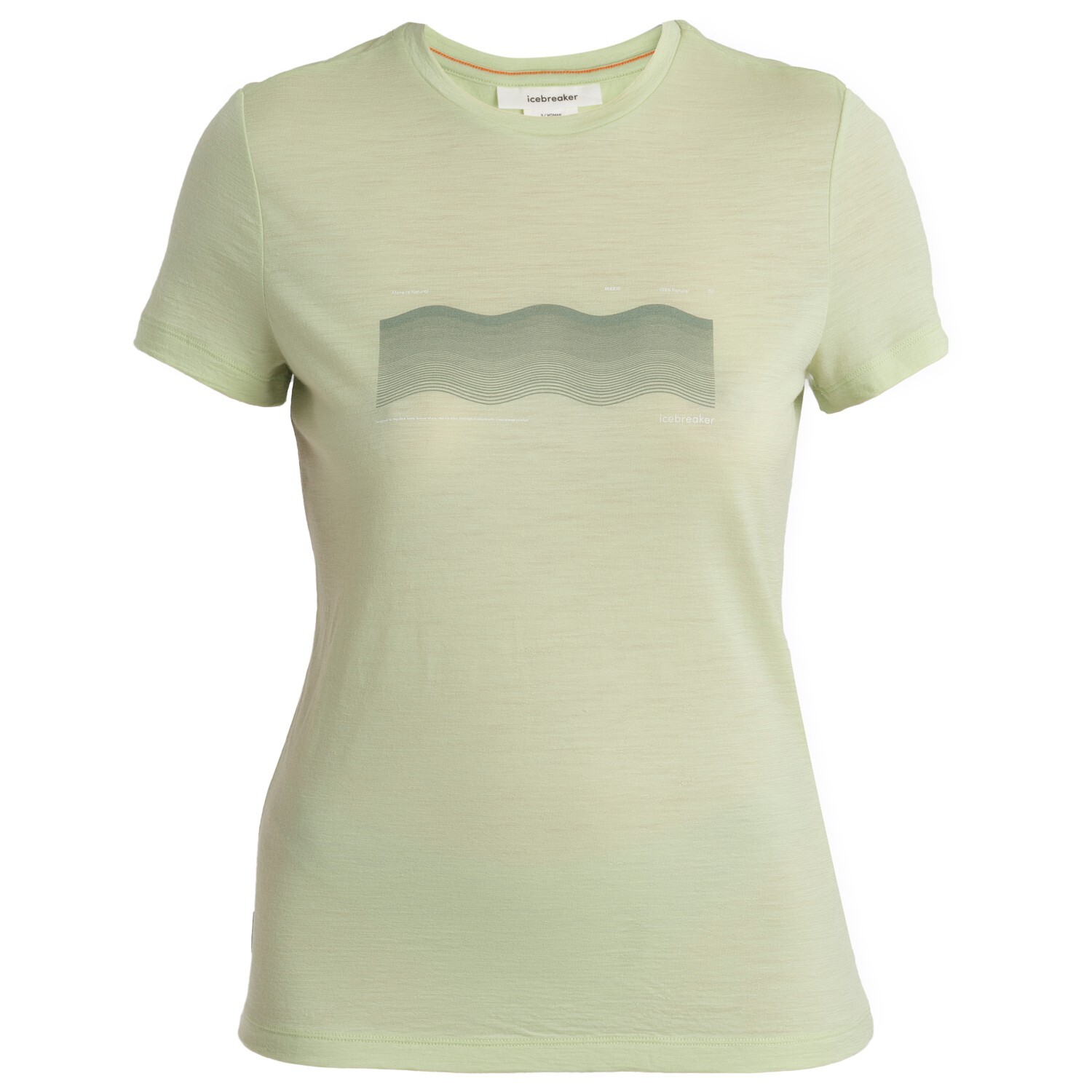 Рубашка из мериноса Icebreaker Women's Tech Lite III S/S Tee Contour Waves, цвет Glazen
Рубашка из мериноса Icebreaker Women's Tech Lite III S/S Tee Contour Waves, цвет Glazen