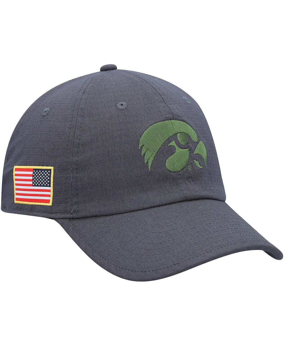 Мужская угольная тактическая регулируемая кепка Iowa Hawkeyes Veterans Day Heritage86 Performance Nike
Мужская угольная тактическая регулируемая кепка Iowa Hawkeyes Veterans Day Heritage86 Performance Nike