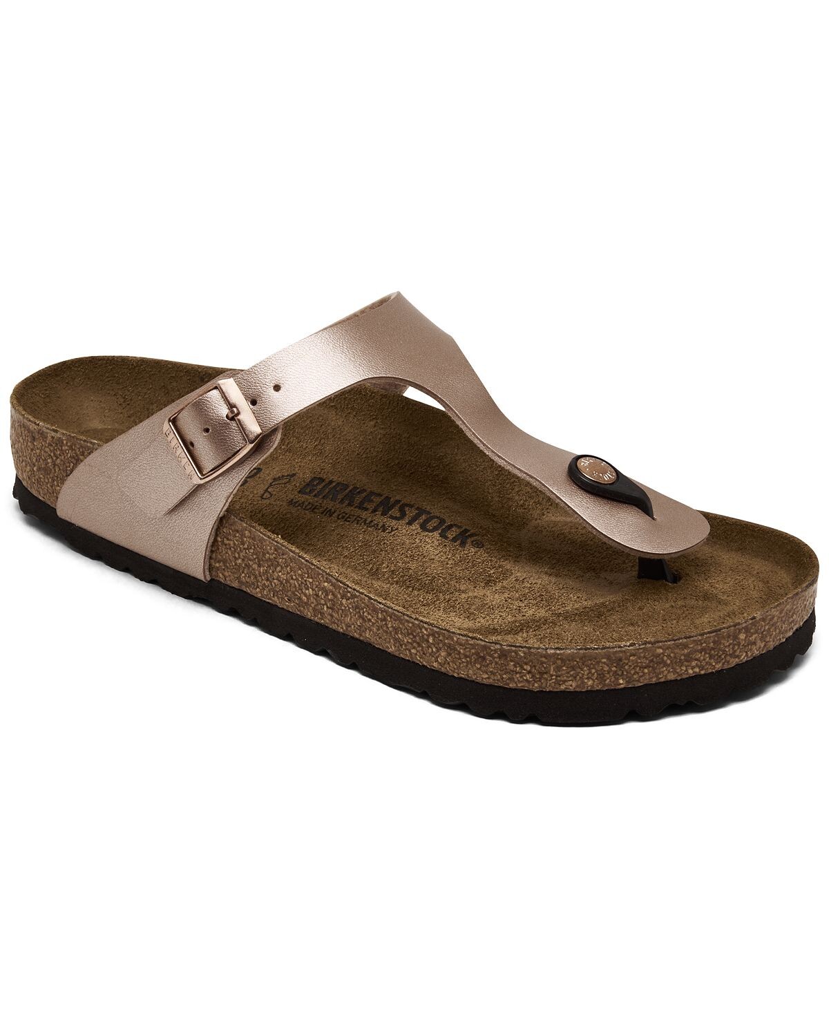 Женские сандалии Birko-Flor с эффектом металлик Gizeh от Finish Line Birkenstock
Женские сандалии Birko-Flor с эффектом металлик Gizeh от Finish Line Birkenstock