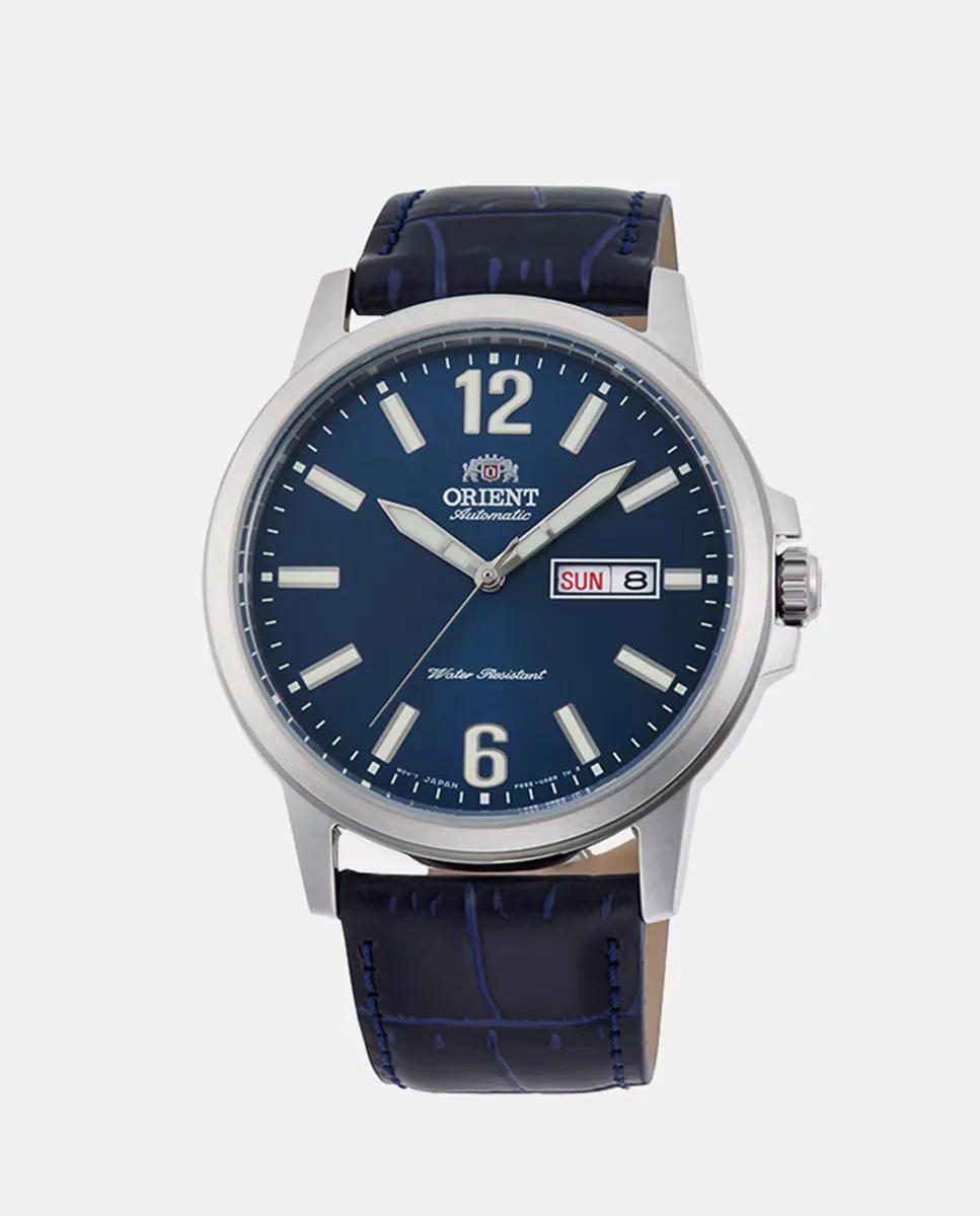ORIENT Contemporary RA-AA0C05L19B Автоматические мужские часы из синей кожи, синий
ORIENT Contemporary RA-AA0C05L19B Автоматические мужские часы из синей кожи, синий