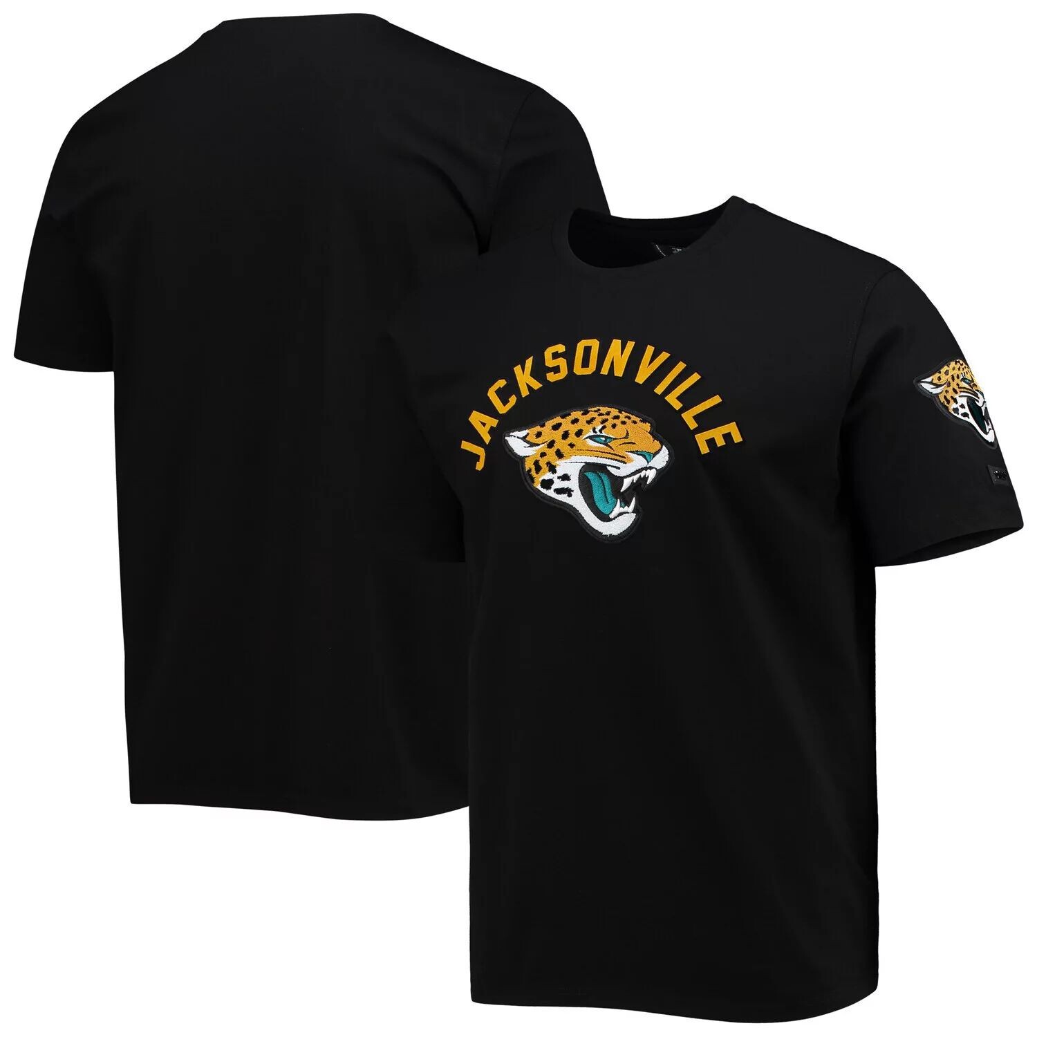 Мужская классическая футболка узкого кроя с щеткой Pro Standard Black Jacksonville Jaguars Team Classic
Мужская классическая футболка узкого кроя с щеткой Pro Standard Black Jacksonville Jaguars Team Classic