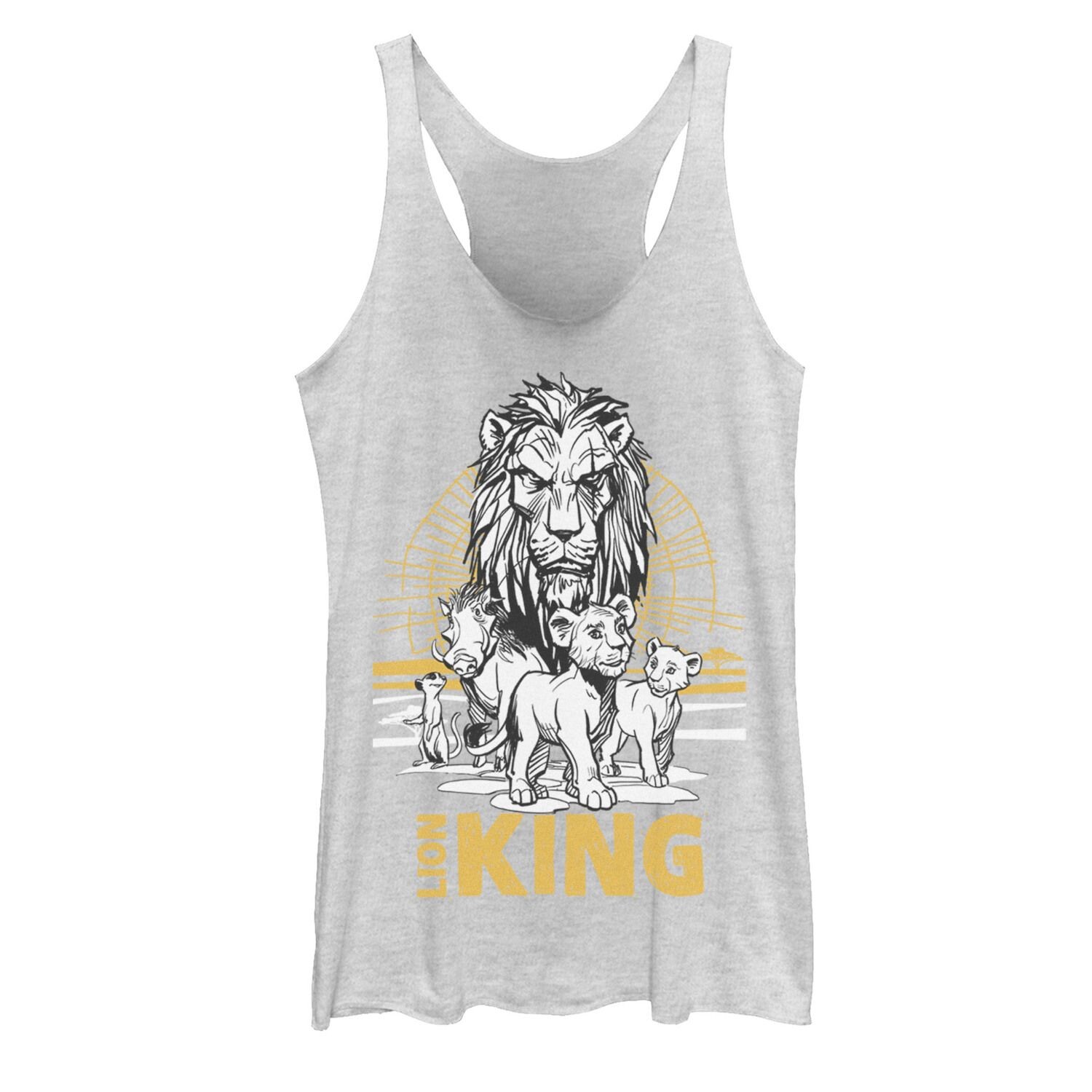 Майка с рисунком для подростков Disney's The Lion King Live Action Group Sketch Licensed Character
Майка с рисунком для подростков Disney's The Lion King Live Action Group Sketch Licensed Character