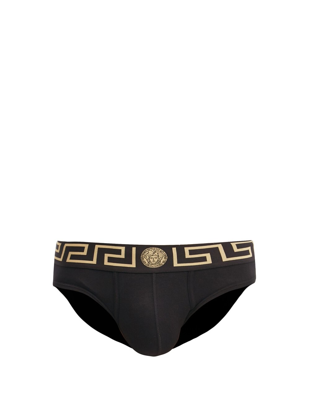 Трусы из эластичного хлопка с жаккардовым узором medusa и низкой посадкой Versace, черный
Трусы из эластичного хлопка с жаккардовым узором medusa и низкой посадкой Versace, черный