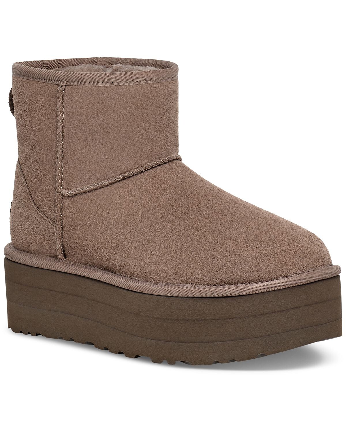 Угги Women's Classic Mini на платформе с теплой подкладкой UGG, светло-коричневый
Угги Women's Classic Mini на платформе с теплой подкладкой UGG, светло-коричневый