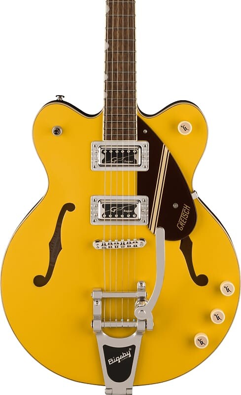 Gretsch G2604T Streamliner Rally II — двухцветный бамбуково-желтый / медный металлик
Gretsch G2604T Streamliner Rally II — двухцветный бамбуково-желтый / медный металлик