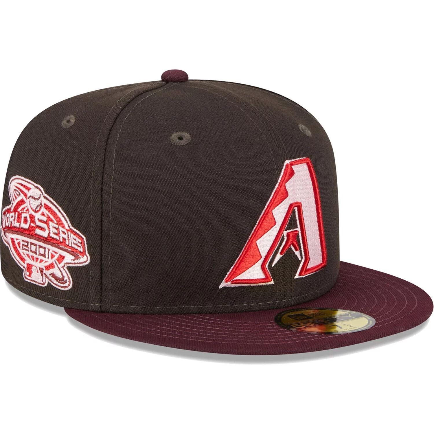 Мужская шляпа New Era коричнево-бордовая Arizona Diamondbacks Chocolate Strawberry 59FIFTY
Мужская шляпа New Era коричнево-бордовая Arizona Diamondbacks Chocolate Strawberry 59FIFTY