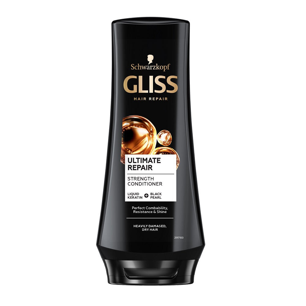 Gliss Kur Ultimate Repair Conditioner восстанавливающий кондиционер для сильно поврежденных и сухих волос 200мл
Gliss Kur Ultimate Repair Conditioner восстанавливающий кондиционер для сильно поврежденных и сухих волос 200мл