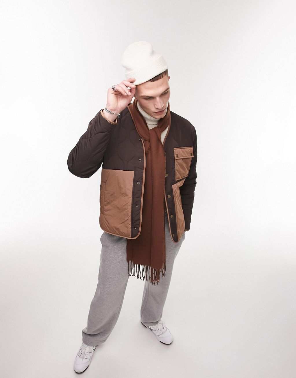 Коричневая подкладка из смесовой ткани Topman, Коричневый, Коричневая подкладка из смесовой ткани Topman
Коричневая подкладка из смесовой ткани Topman, Коричневый, Коричневая подкладка из смесовой ткани Topman
