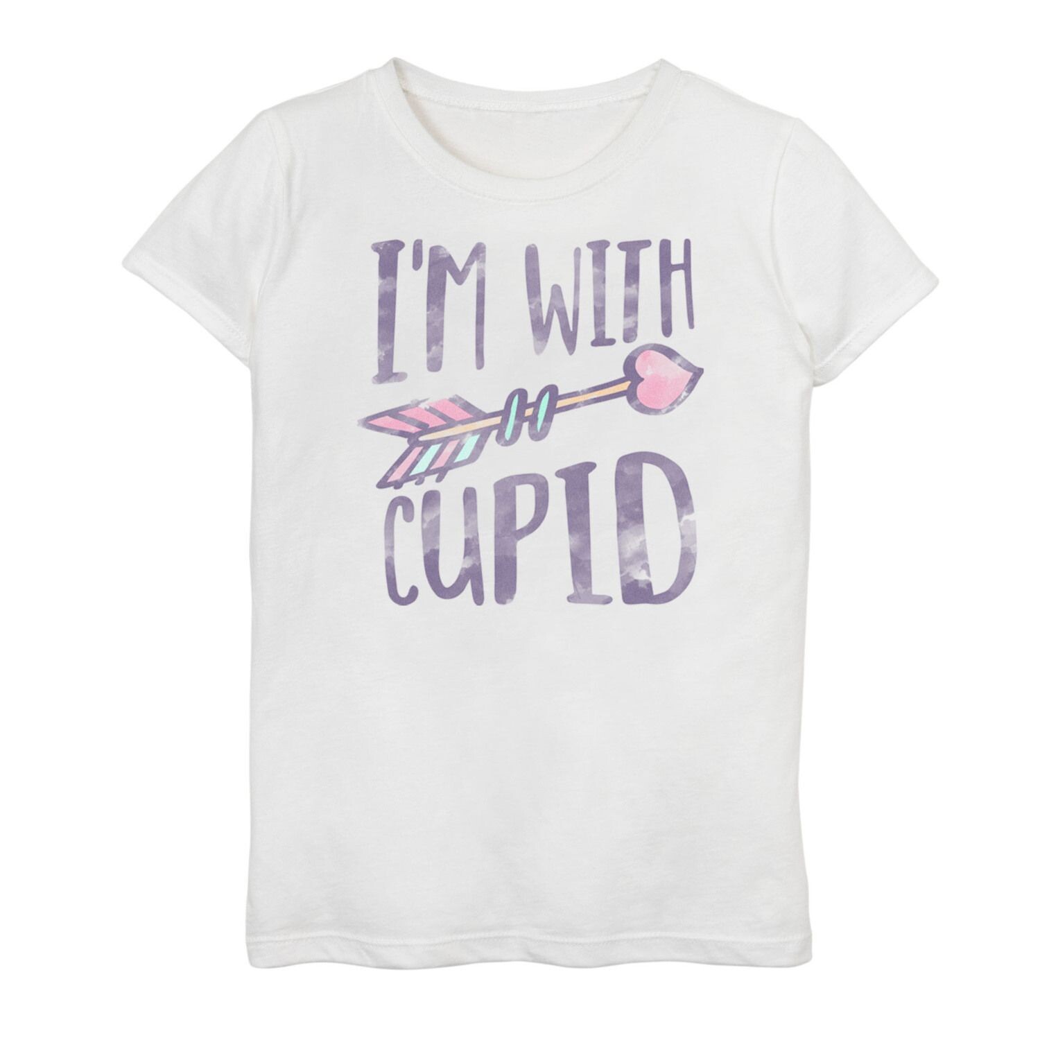 Футболка с рисунком Fifth Sun I’m With Cupid Arrow для девочек 7–16 лет Licensed Character
Футболка с рисунком Fifth Sun I’m With Cupid Arrow для девочек 7–16 лет Licensed Character