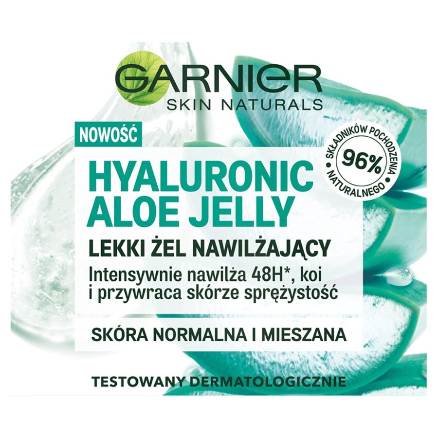 Garnier Hyaluronic Aloe Jelly легкий увлажняющий гель для нормальной и комбинированной кожи 50мл
Garnier Hyaluronic Aloe Jelly легкий увлажняющий гель для нормальной и комбинированной кожи 50мл