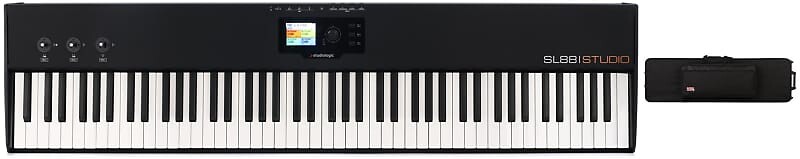 Studiologic SL88 Studio 88-клавишный контроллер клавиатуры в комплекте с полужестким чехлом для клавиатуры Gator GK-88-SLIM Studiologic + Gator AMS-SL88-STUDIO=1 GK-88 SLIM=1
Studiologic SL88 Studio 88-клавишный контроллер клавиатуры в комплекте с полужестким чехлом для клавиатуры Gator GK-88-SLIM Studiologic + Gator AMS-SL88-STUDIO=1 GK-88 SLIM=1