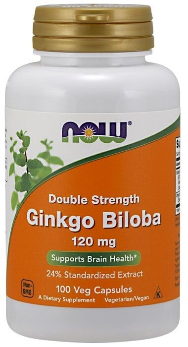 Now Foods Ginkgo Biloba Double Strength 120 mg препарат, поддерживающий работу нервной системы и улучшающий память и концентрацию, 100 шт.
Now Foods Ginkgo Biloba Double Strength 120 mg препарат, поддерживающий работу нервной системы и улучшающий память и концентрацию, 100 шт.