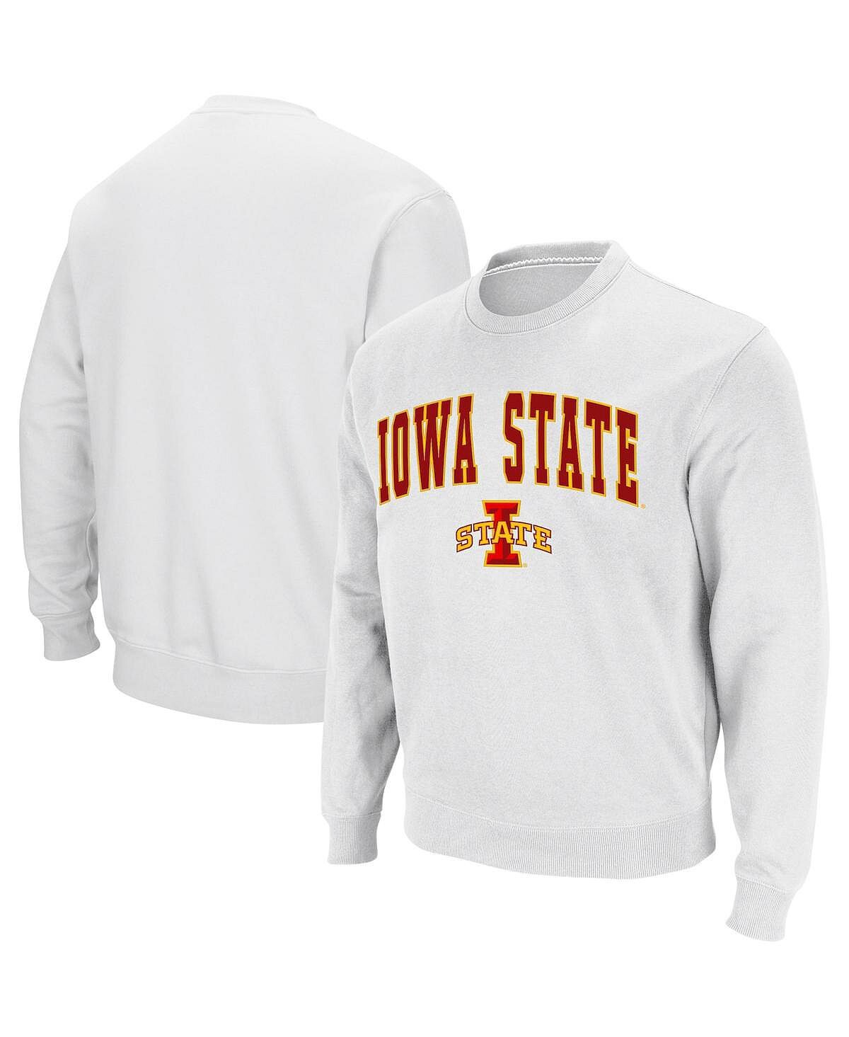 Мужская белая толстовка с круглым вырезом и логотипом iowa state cyclones arch & logo Colosseum, белый
Мужская белая толстовка с круглым вырезом и логотипом iowa state cyclones arch & logo Colosseum, белый
