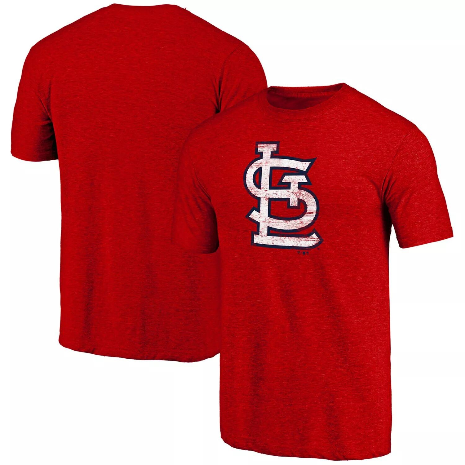 Мужская красная футболка St. Louis Cardinals Weathered с официальным логотипом Tri-Blend Fanatics, Красный
Мужская красная футболка St. Louis Cardinals Weathered с официальным логотипом Tri-Blend Fanatics, Красный