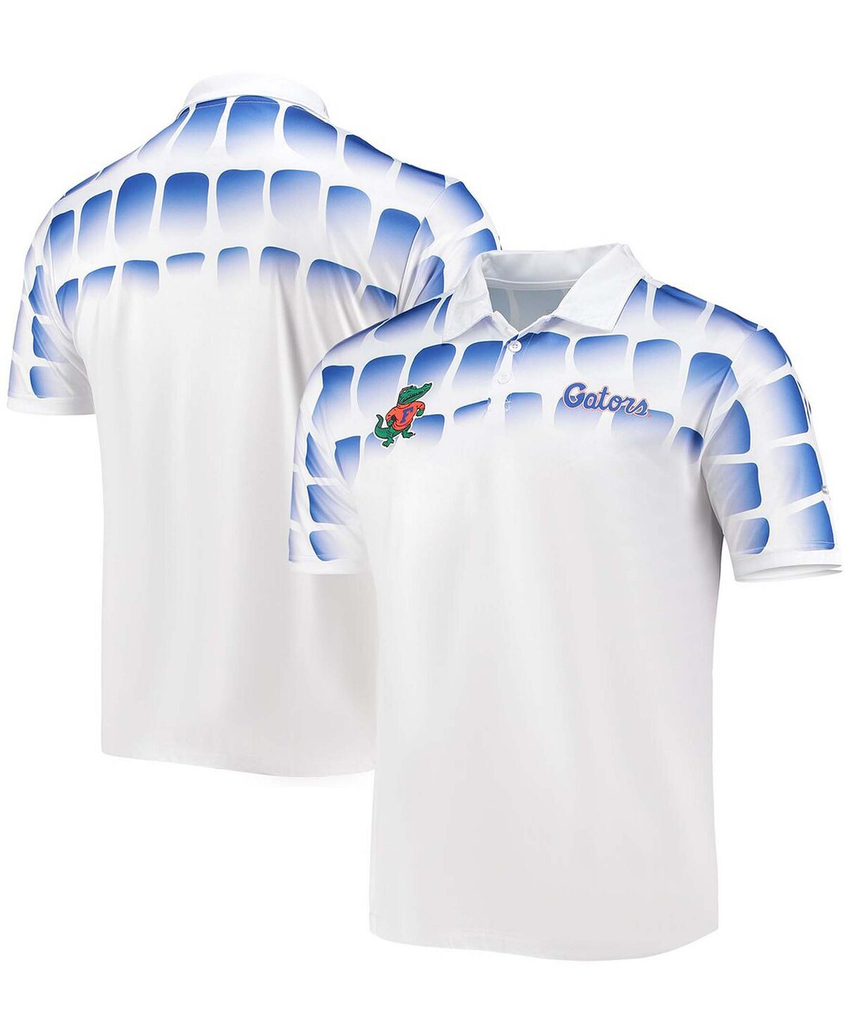 Мужская белая рубашка поло florida gators 25th anniversary из кожи аллигатора Colosseum, белый
Мужская белая рубашка поло florida gators 25th anniversary из кожи аллигатора Colosseum, белый