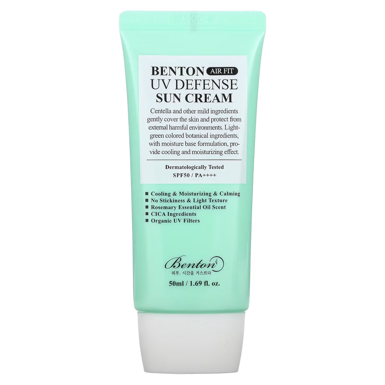 Benton, Air Fit UV Defense, солнцезащитный крем, SPF 50 / PA ++++, 50 мл (1,69 жидк. Унции)
Benton, Air Fit UV Defense, солнцезащитный крем, SPF 50 / PA ++++, 50 мл (1,69 жидк. Унции)