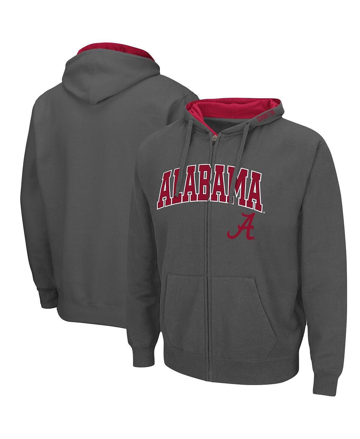 Мужская темно-серая толстовка с капюшоном на молнии alabama crimson tide arch logo 3.0 Colosseum, мульти
Мужская темно-серая толстовка с капюшоном на молнии alabama crimson tide arch logo 3.0 Colosseum, мульти