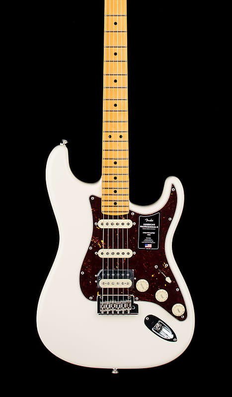 Fender American Professional II Stratocaster HSS — олимпийский белый #76955
Fender American Professional II Stratocaster HSS — олимпийский белый #76955