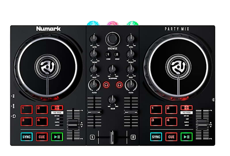 Numark PartyMix Live Bundle - абсолютно новый! PartyMix DJ Controller with Built-In Sound Card, Light Show
Numark PartyMix Live Bundle - абсолютно новый! PartyMix DJ Controller with Built-In Sound Card, Light Show