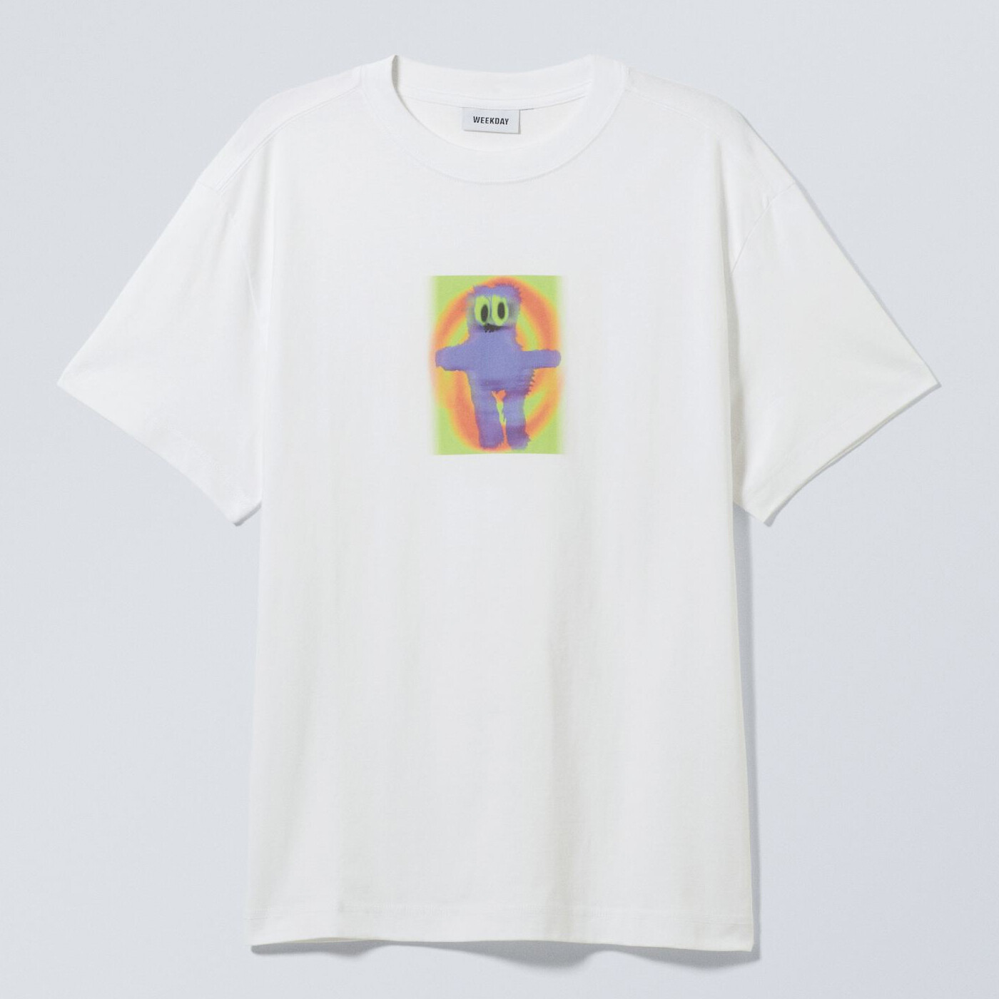 Футболка Weekday Oversized With A Graphic Print Hypno-Monster, белый/фиолетовый/зеленый
Футболка Weekday Oversized With A Graphic Print Hypno-Monster, белый/фиолетовый/зеленый