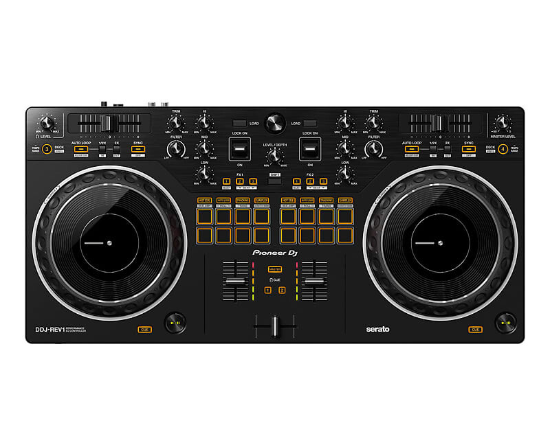 Pioneer DJ DDJ-REV1 2-канальный DJ-контроллер в стиле Battle / Scratch с программным обеспечением Serato DJ Lite DJ DDJ-REV1 Scratch-Style 2-Channel DJ Controller for Serato DJ Lite
Pioneer DJ DDJ-REV1 2-канальный DJ-контроллер в стиле Battle / Scratch с программным обеспечением Serato DJ Lite DJ DDJ-REV1 Scratch-Style 2-Channel DJ Controller for Serato DJ Lite