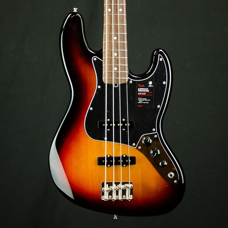 Fender American Performer Jazz Bass, накладка на гриф из палисандра, 3 цвета Sunburst 0198610300
Fender American Performer Jazz Bass, накладка на гриф из палисандра, 3 цвета Sunburst 0198610300