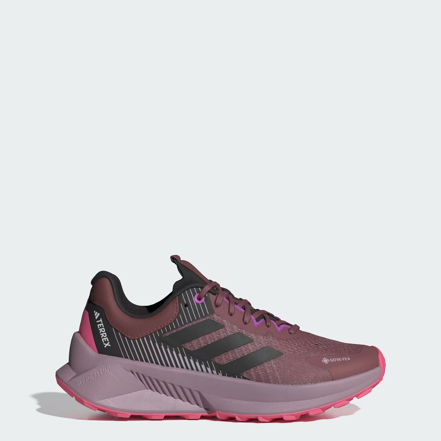 Обувь Terrex Soulstride Flow Gore-Tex Adidas, цвет Burgundy/Core Black/Pink Fusion
Обувь Terrex Soulstride Flow Gore-Tex Adidas, цвет Burgundy/Core Black/Pink Fusion