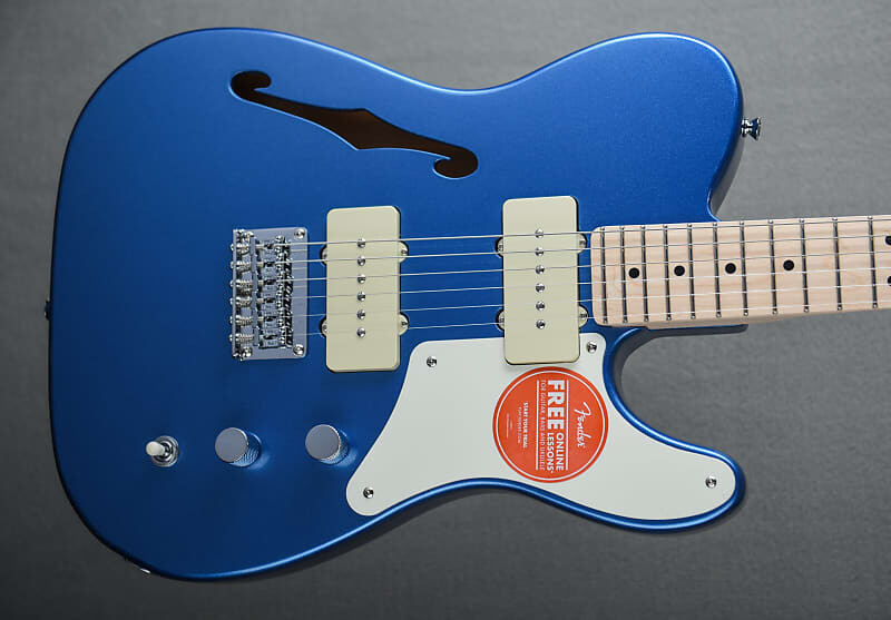 Электрогитара Squier Paranormal Cabronita Telecaster Thinline - Lake Placid Blue
Электрогитара Squier Paranormal Cabronita Telecaster Thinline - Lake Placid Blue