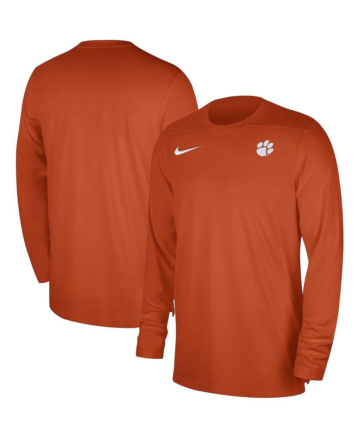 Мужская оранжевая футболка Clemson Tigers 2023 Sideline Coaches Performance с длинными рукавами Nike
Мужская оранжевая футболка Clemson Tigers 2023 Sideline Coaches Performance с длинными рукавами Nike