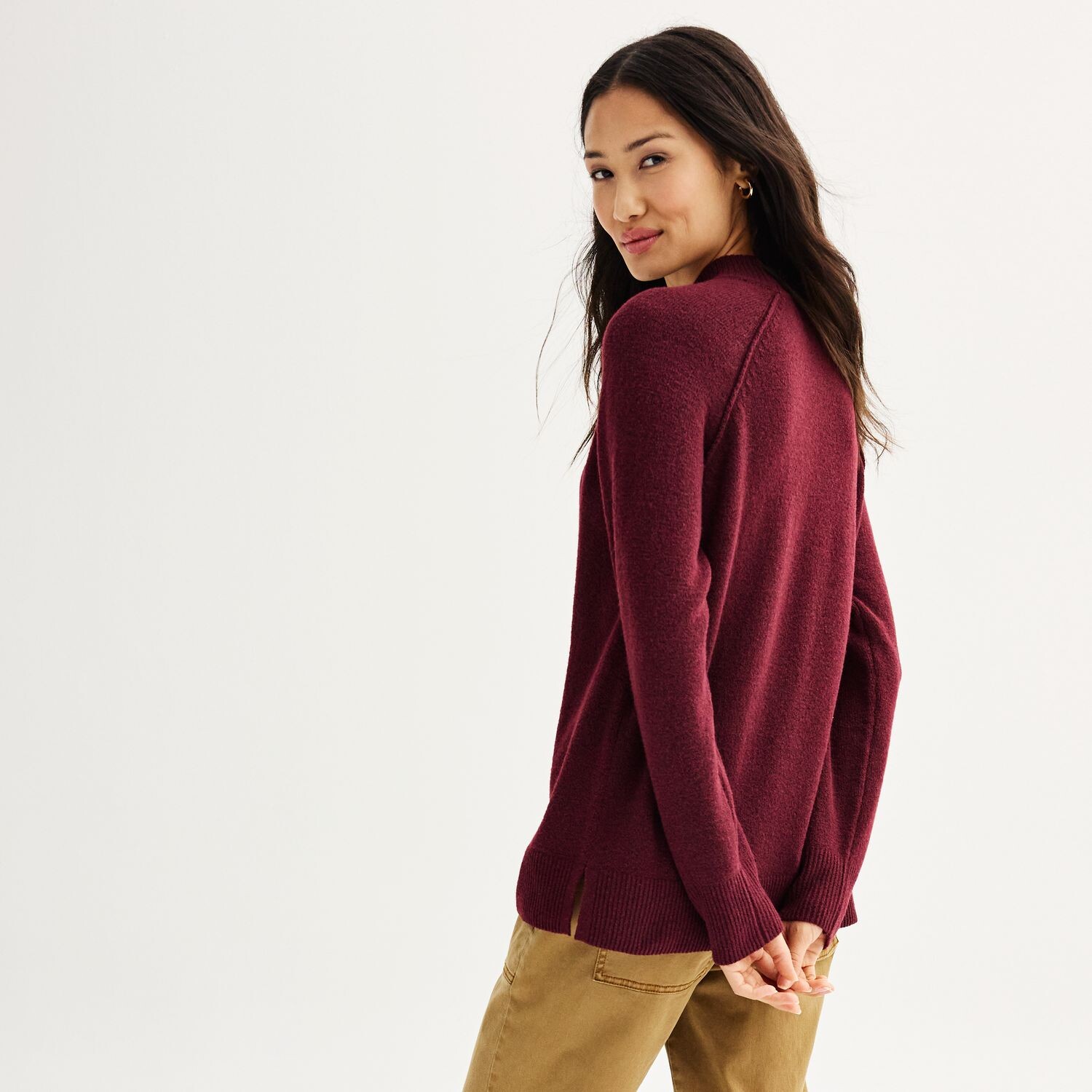 Женский свитер Sonoma Goods For Life с воротником-стойкой Sonoma Goods For Life, синий
Женский свитер Sonoma Goods For Life с воротником-стойкой Sonoma Goods For Life, синий