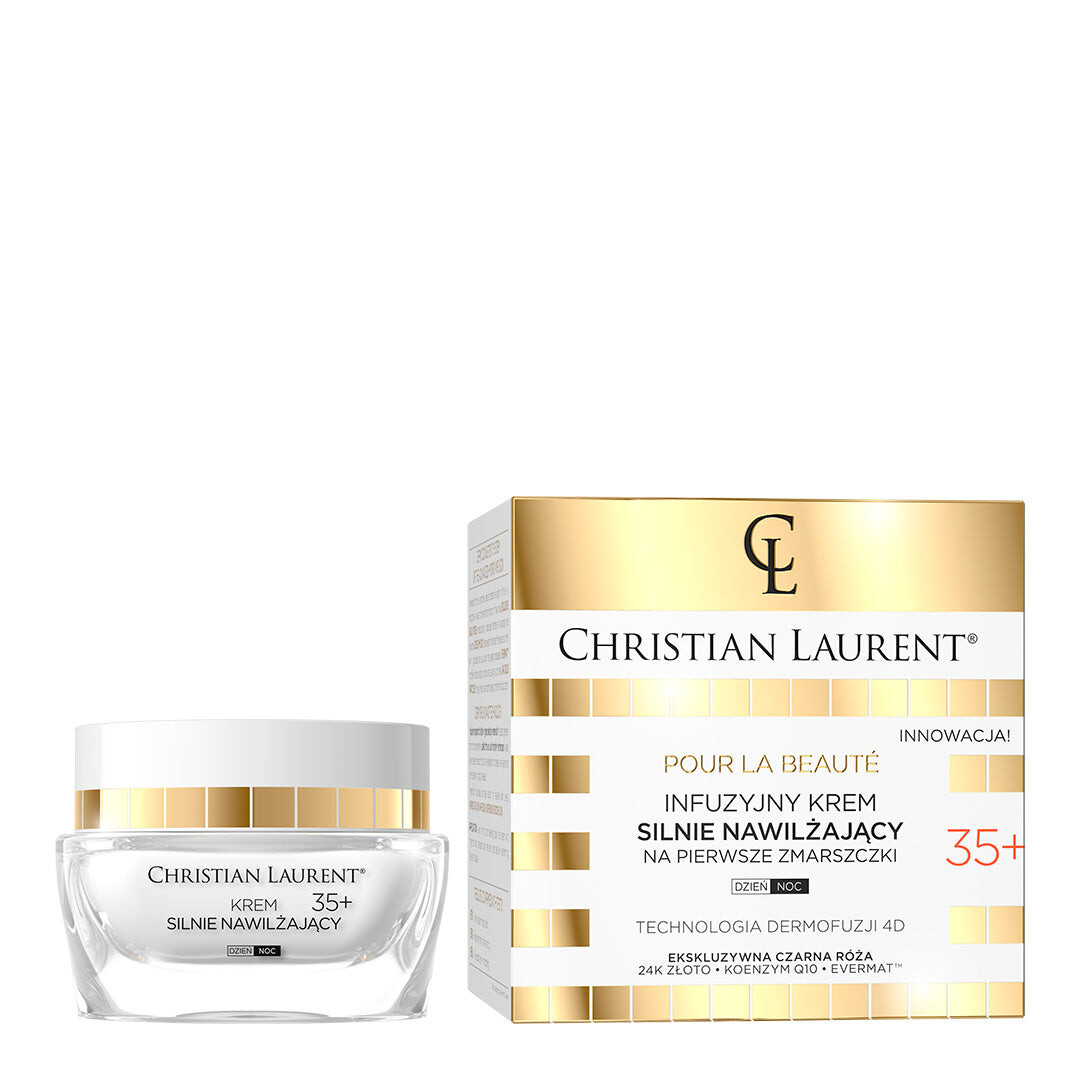 Christian Laurent Инфузионный крем Pour La Beaute 35+ сильно увлажняющий против первых морщин 50мл
Christian Laurent Инфузионный крем Pour La Beaute 35+ сильно увлажняющий против первых морщин 50мл
