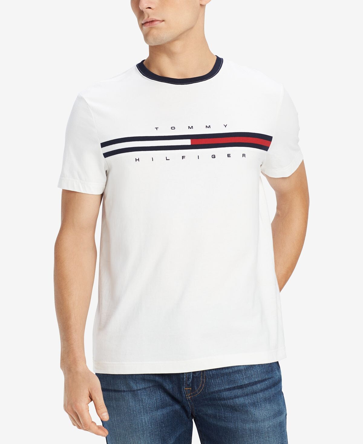 Мужская футболка с коротким рукавом big & tall tino с логотипом Tommy Hilfiger, белый
Мужская футболка с коротким рукавом big & tall tino с логотипом Tommy Hilfiger, белый