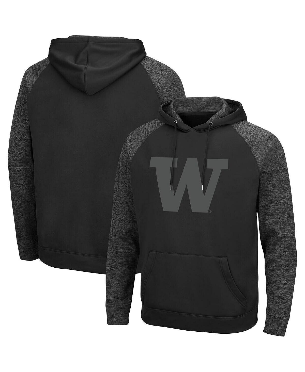 Мужская черная толстовка с капюшоном washington huskies blackout 3.0 tonal raglan pullover Colosseum, черный
Мужская черная толстовка с капюшоном washington huskies blackout 3.0 tonal raglan pullover Colosseum, черный