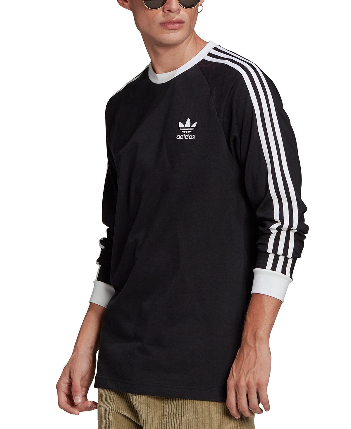 Мужская облегающая футболка adicolor classics с 3 полосками и длинными рукавами adidas, мульти
Мужская облегающая футболка adicolor classics с 3 полосками и длинными рукавами adidas, мульти