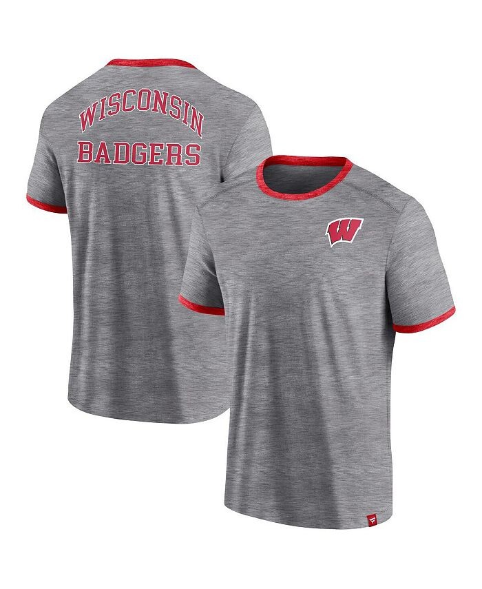 Мужская футболка с логотипом Heather Grey Wisconsin Badgers Classic Stack Ringer Fanatics, серый
Мужская футболка с логотипом Heather Grey Wisconsin Badgers Classic Stack Ringer Fanatics, серый