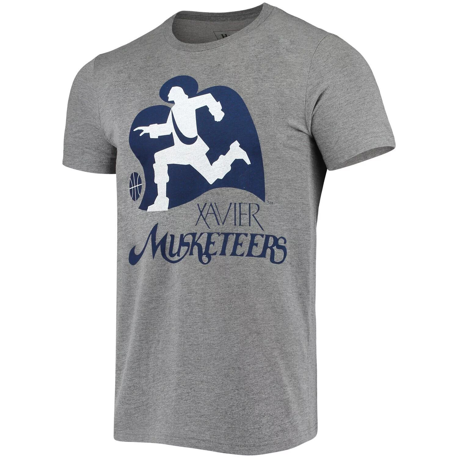 Мужская винтажная баскетбольная футболка Tri-Blend Xavier Musketeers Homefield Heathered Grey
Мужская винтажная баскетбольная футболка Tri-Blend Xavier Musketeers Homefield Heathered Grey
