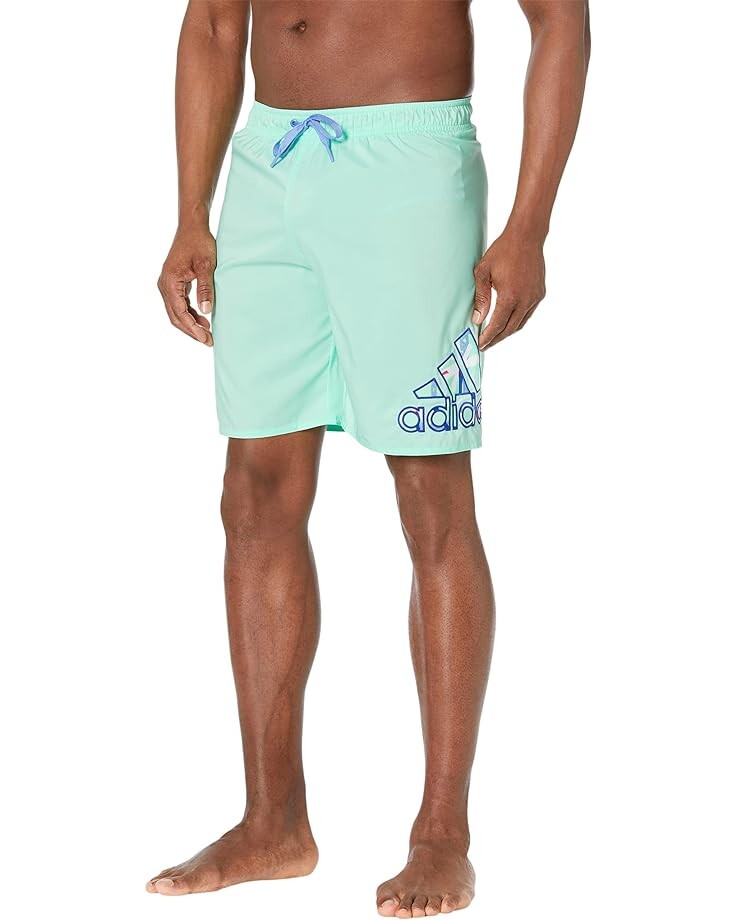 Шорты для плавания adidas Seasonal Floral Classics Logo 19", цвет Pulse Mint/Semi Lucid Blue
Шорты для плавания adidas Seasonal Floral Classics Logo 19", цвет Pulse Mint/Semi Lucid Blue