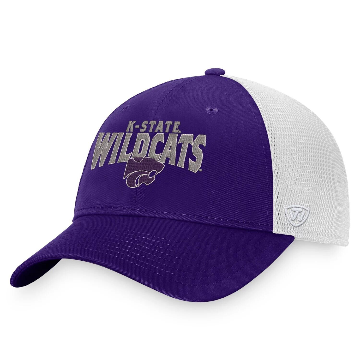 Мужская кепка Top of the World фиолетового/белого цвета Kansas State Wildcats Breakout Trucker Snapback
Мужская кепка Top of the World фиолетового/белого цвета Kansas State Wildcats Breakout Trucker Snapback