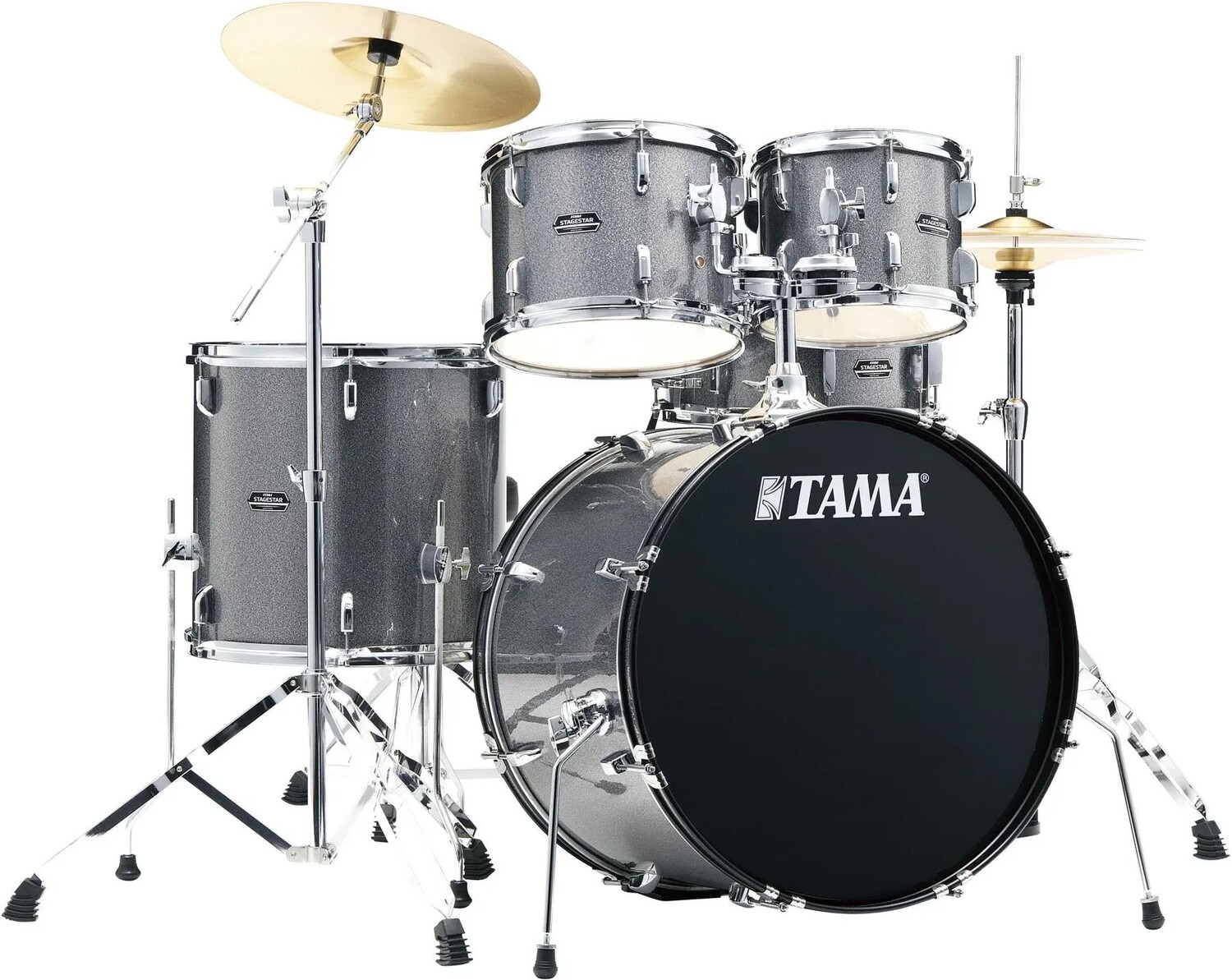 Полная ударная установка Tama Stagestar из 5 предметов — Cosmic Silver Sparkle
Полная ударная установка Tama Stagestar из 5 предметов — Cosmic Silver Sparkle