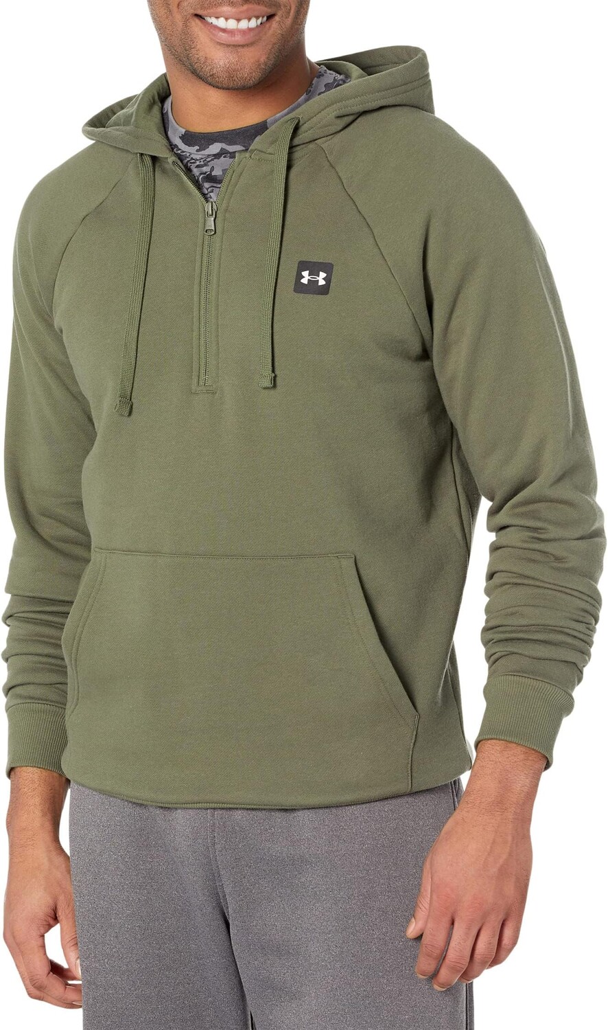 Флисовая толстовка Rival на молнии 1/2 Under Armour, цвет Marine Olive Drab Green/Onyx White
Флисовая толстовка Rival на молнии 1/2 Under Armour, цвет Marine Olive Drab Green/Onyx White
