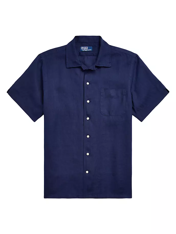 Льняная спортивная рубашка с короткими рукавами Polo Ralph Lauren, темно-синий
Льняная спортивная рубашка с короткими рукавами Polo Ralph Lauren, темно-синий