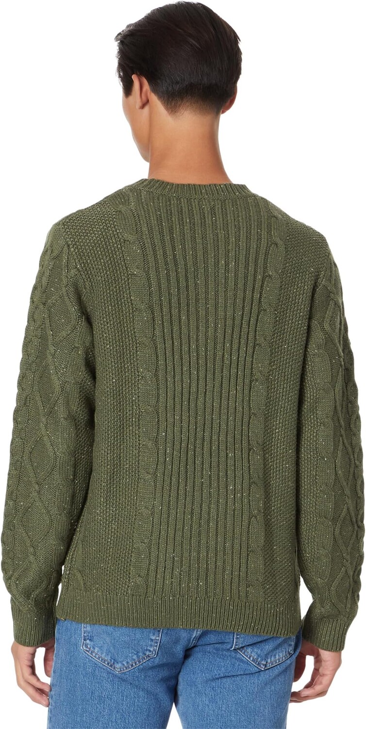 Твидовый свитер с круглым вырезом смешанной строчки Lucky Brand, цвет Olive Night
Твидовый свитер с круглым вырезом смешанной строчки Lucky Brand, цвет Olive Night