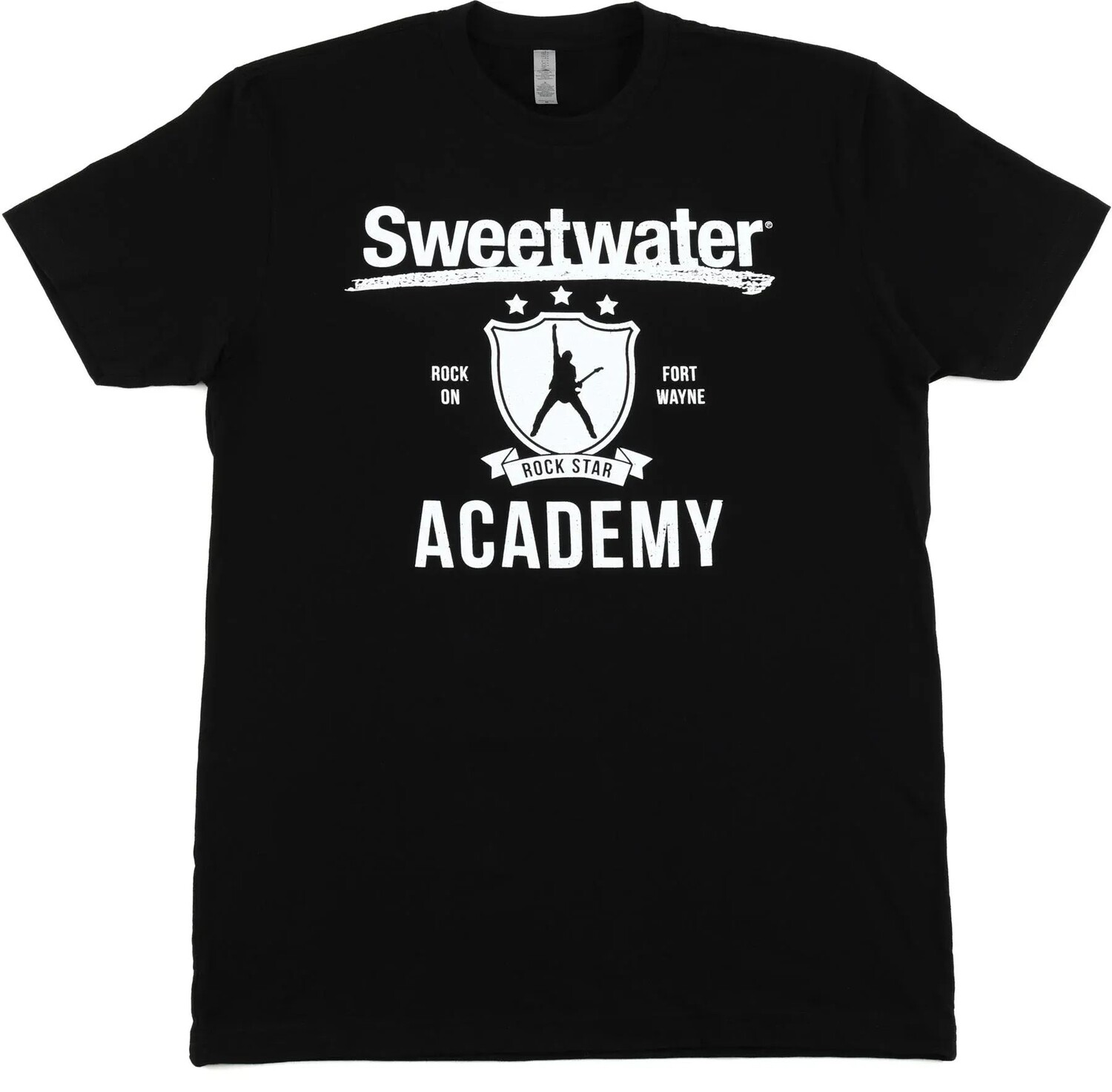 Футболка с рисунком «Rock Star» Sweetwater Academy — черная — молодежная, большая
Футболка с рисунком «Rock Star» Sweetwater Academy — черная — молодежная, большая