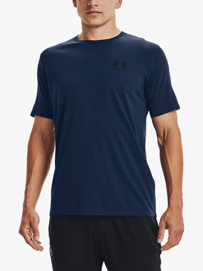 Футболка Under Armour Sportstyle с коротким рукавом и левой грудью, Academy/Black
Футболка Under Armour Sportstyle с коротким рукавом и левой грудью, Academy/Black