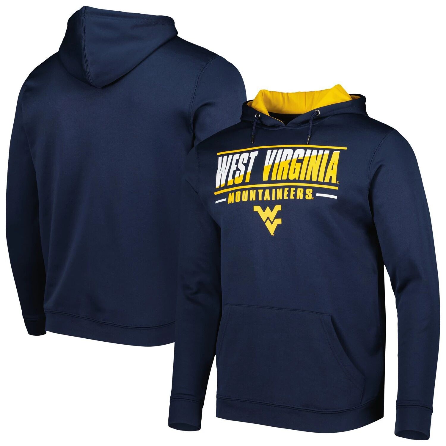 Мужской темно-синий пуловер с капюшоном West Virginia Mountaineers Slash Stack 2.0 Colosseum
Мужской темно-синий пуловер с капюшоном West Virginia Mountaineers Slash Stack 2.0 Colosseum