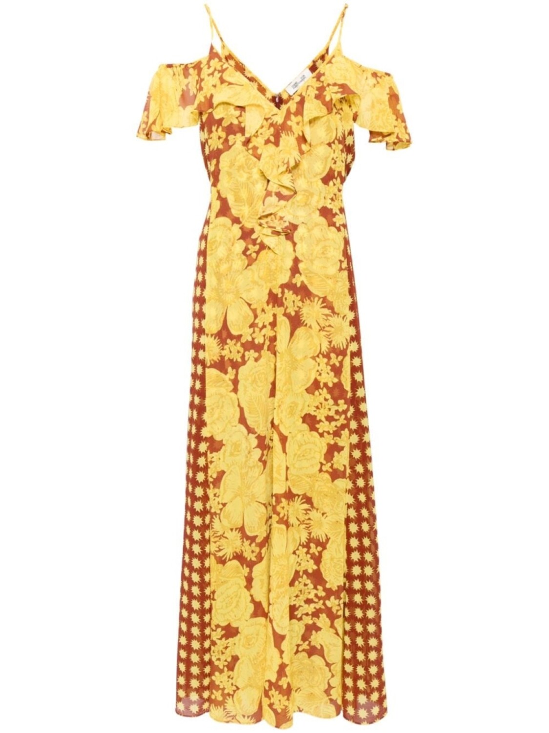 DVF Diane von Furstenberg многослойное платье Aya с цветочным принтом, коричневый
DVF Diane von Furstenberg многослойное платье Aya с цветочным принтом, коричневый
