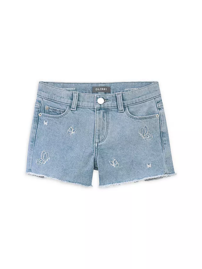 Джинсовые шорты Lucy для маленьких девочек Dl1961 Premium Denim, цвет indigo butterfly
Джинсовые шорты Lucy для маленьких девочек Dl1961 Premium Denim, цвет indigo butterfly