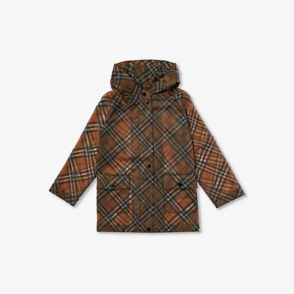 Пальто-ракушка стандартного кроя в брендовую клетку Emilia 4-14 лет Burberry, бежевый
Пальто-ракушка стандартного кроя в брендовую клетку Emilia 4-14 лет Burberry, бежевый