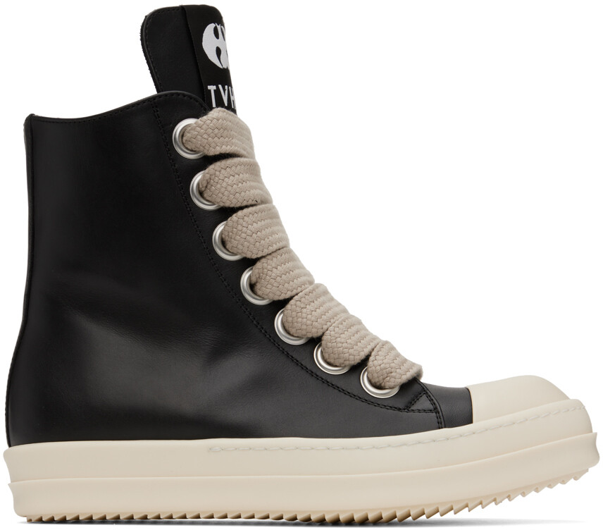 Эксклюзивные черные кружевные кроссовки SSENSE KEMBRA PFAHLER Edition Jumbo Rick Owens
Эксклюзивные черные кружевные кроссовки SSENSE KEMBRA PFAHLER Edition Jumbo Rick Owens