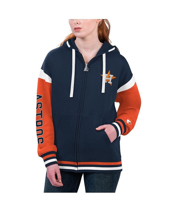 Женская темно-синяя толстовка с молнией во всю длину Houston Astros Homestretch Starter, синий
Женская темно-синяя толстовка с молнией во всю длину Houston Astros Homestretch Starter, синий